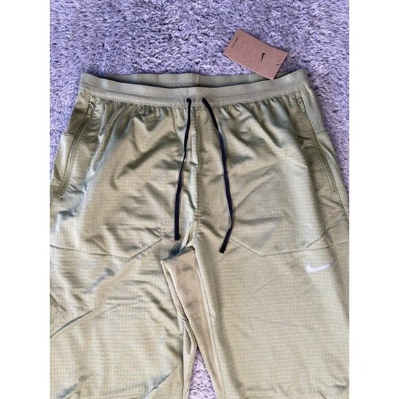 Nike Phenom Dri-Fit Knit Running Pants Size Large Men Green DQ4740-334 - Picture 5 of 9